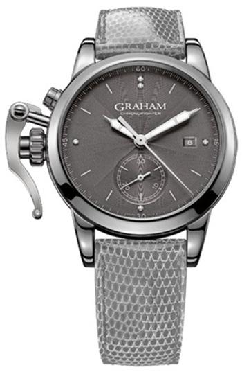 Replica Graham Chronofighter 2CXMS.A01A Romantic Steel Gray Dial watch